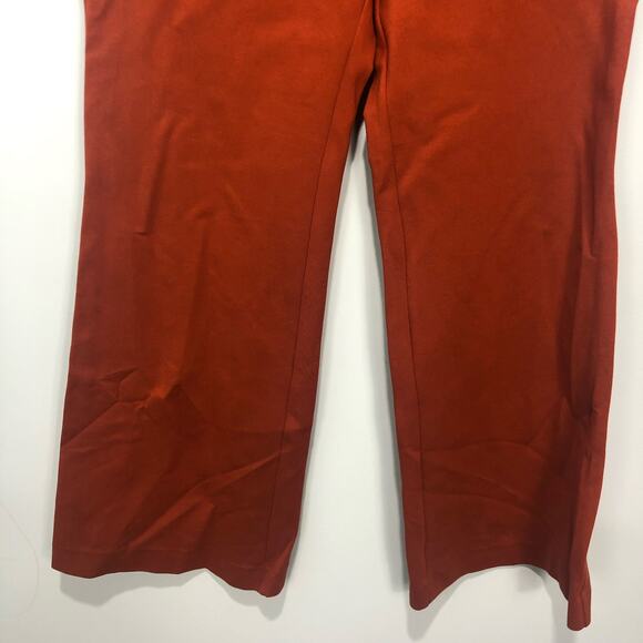 Anthropologie X Maeve Wide-Leg Pants Red Size US 12 - Picture 2 of 13